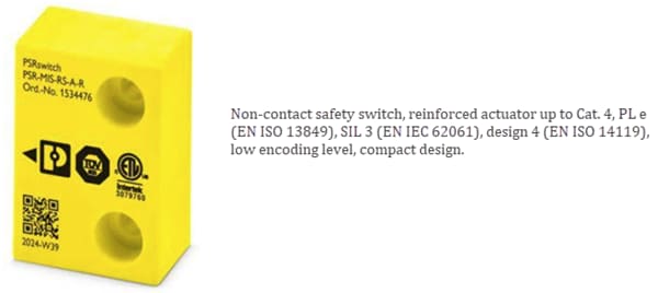 Phoenix Contact PSR-MIS磁性安全开关